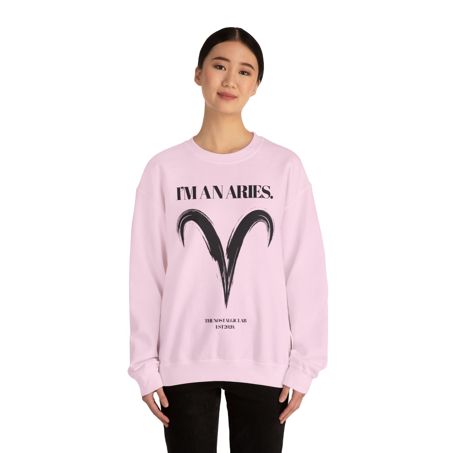 I'M AN ARIES Unisex Crewneck Sweatshirt
