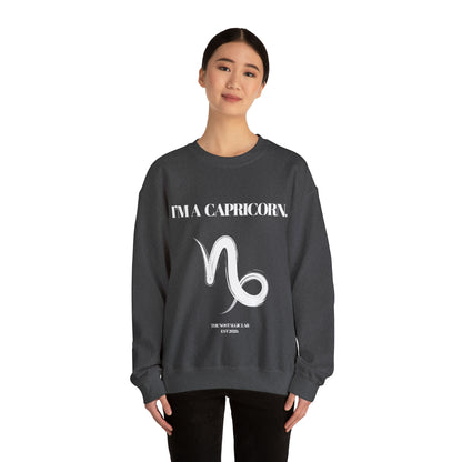 I'M A CAPRICORN Unisex Crewneck Sweatshirt