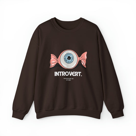 Introvert Unisex Crewneck Sweatshirt