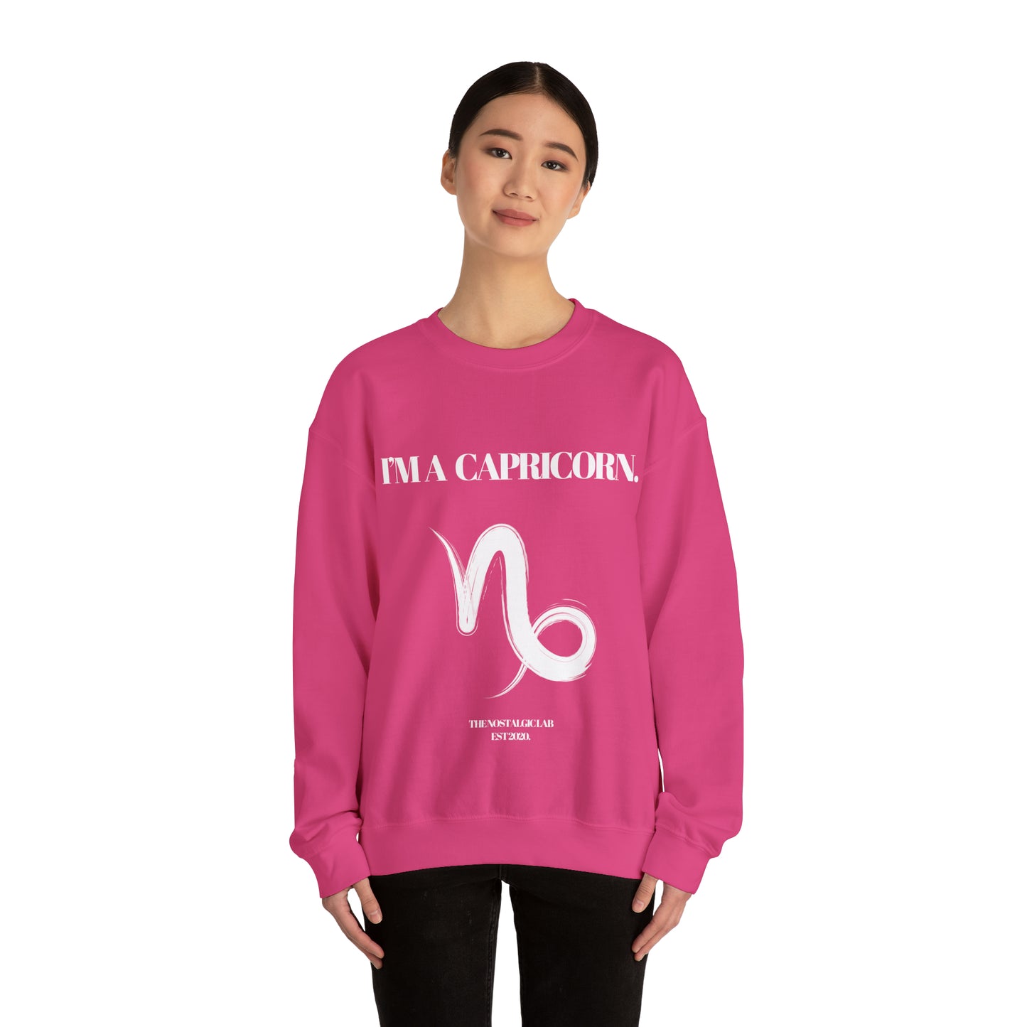 I'M A CAPRICORN Unisex Crewneck Sweatshirt