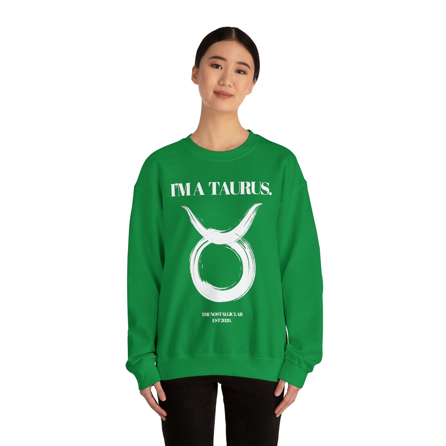 I'M A TAURUS Unisex Crewneck Sweatshirt