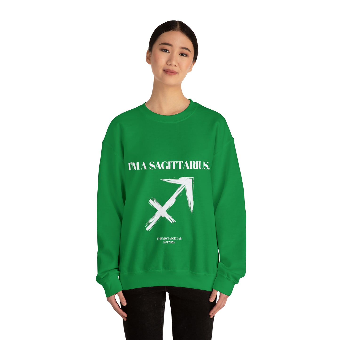 I'M A SAGITTARIUS Unisex Crewneck Sweatshirt