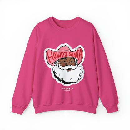 Howdy Santa Unisex Crewneck Sweatshirt