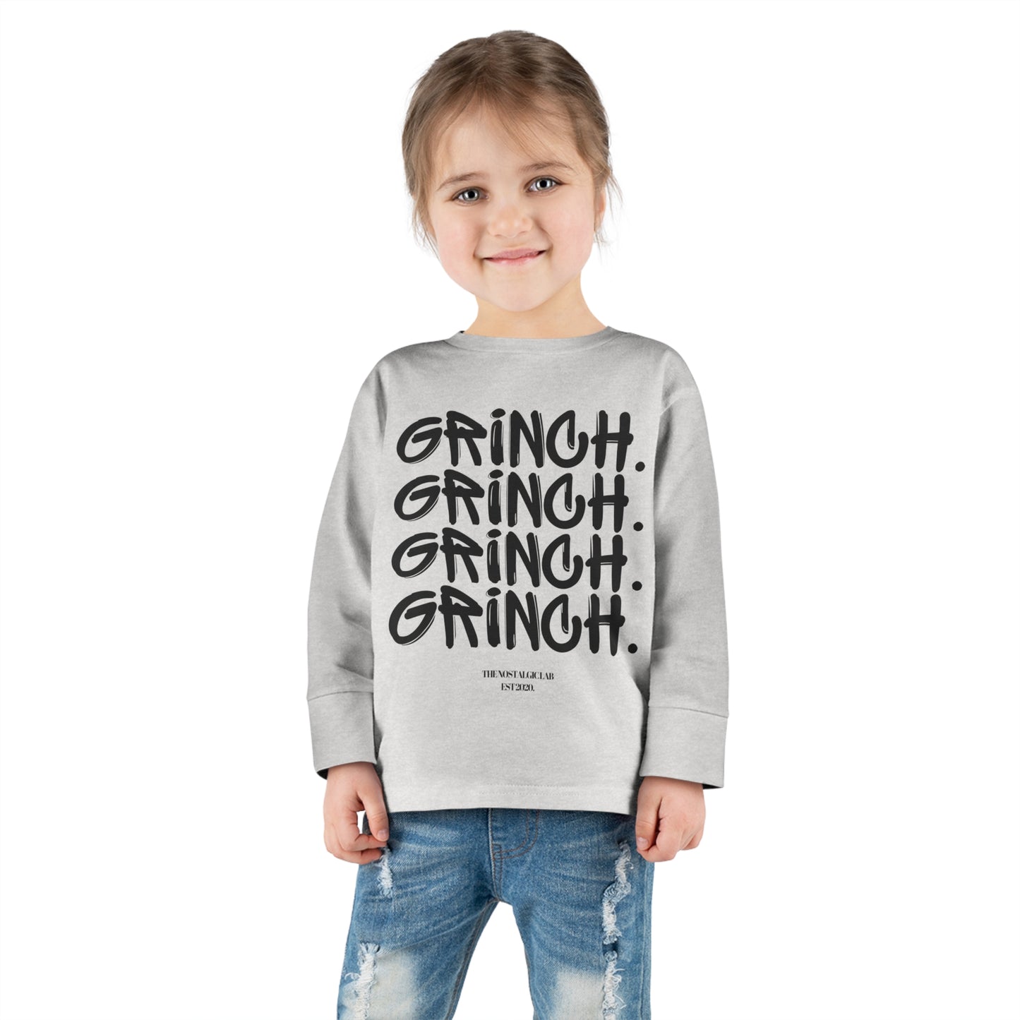 Grinch Toddler Long Sleeve Tee