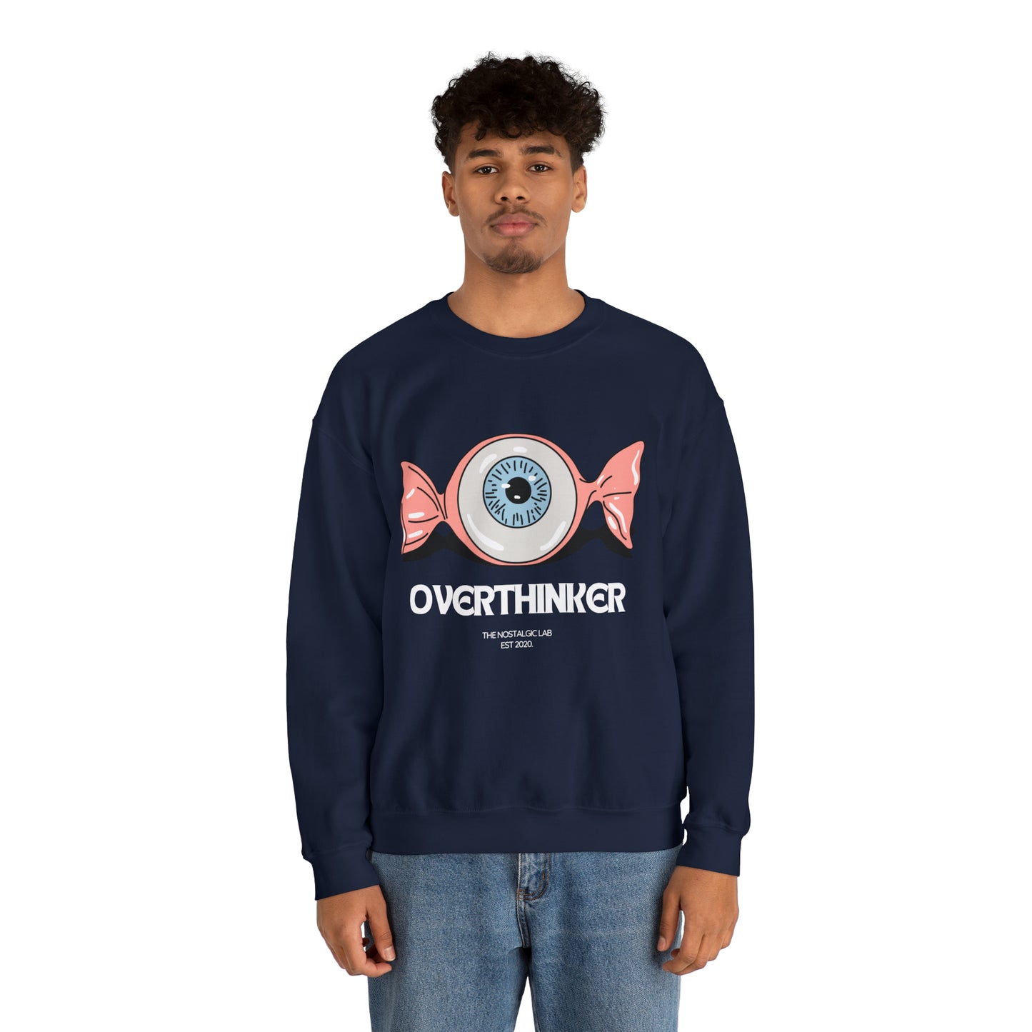 Overthinker Unisex Crewneck Sweatshirt