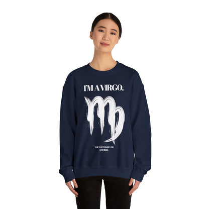 I'M AN VIRGO Unisex Crewneck Sweatshirt