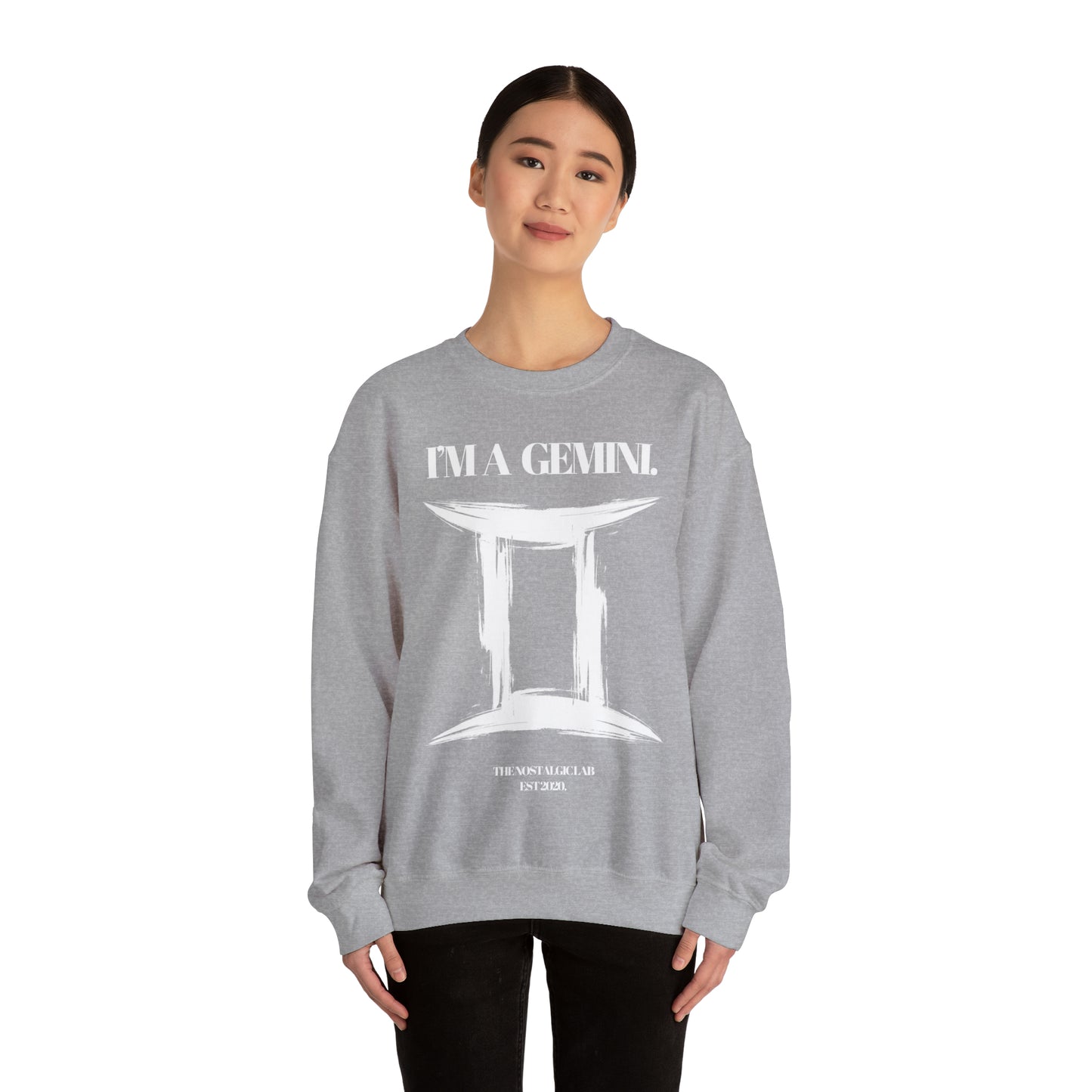 I'M A GEMINI Unisex Crewneck Sweatshirt