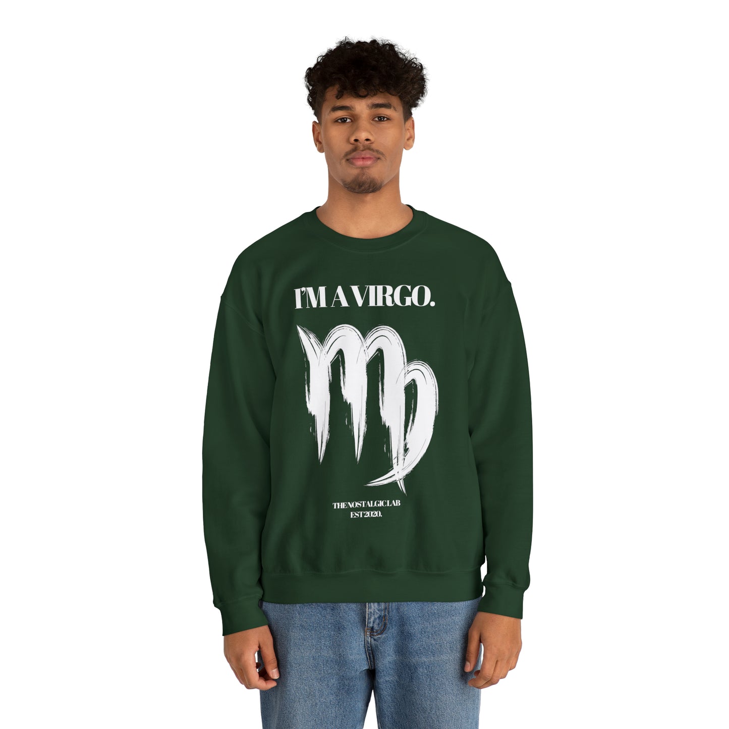 I'M AN VIRGO Unisex Crewneck Sweatshirt