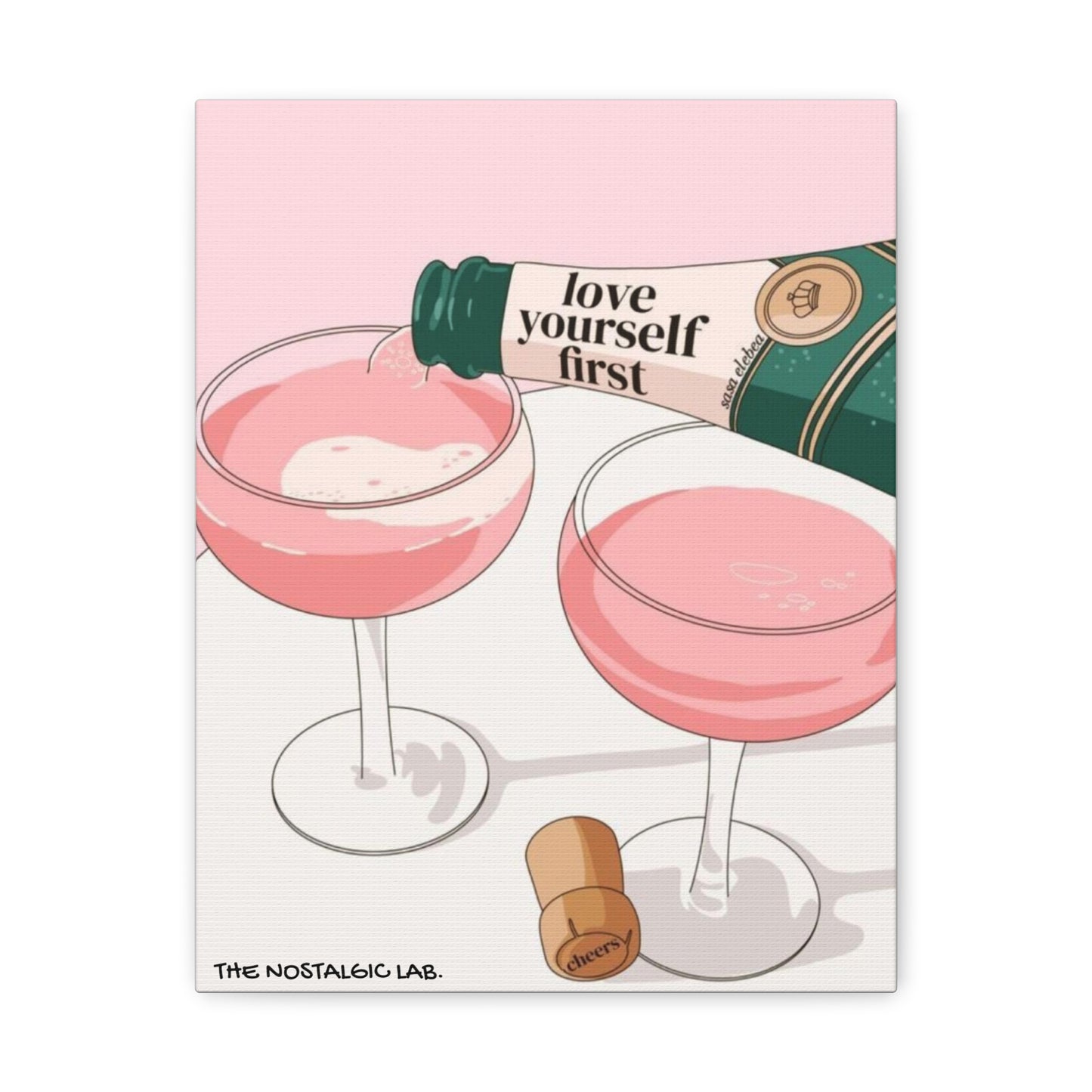 Champagne Mami Gallery Canvas