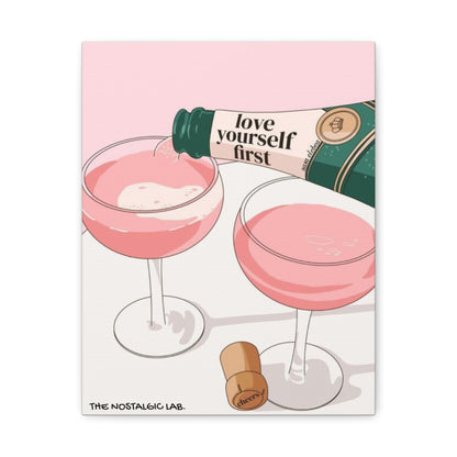 Champagne Mami Gallery Canvas