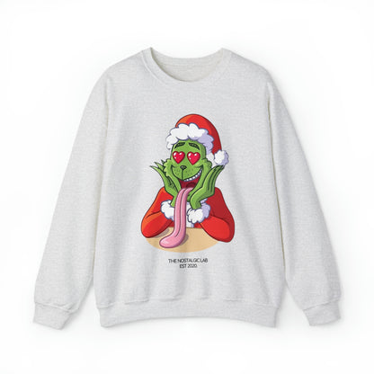 Grinch Heart Eyes Crewneck Sweatshirt