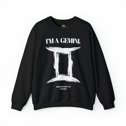 I'M A GEMINI Unisex Crewneck Sweatshirt