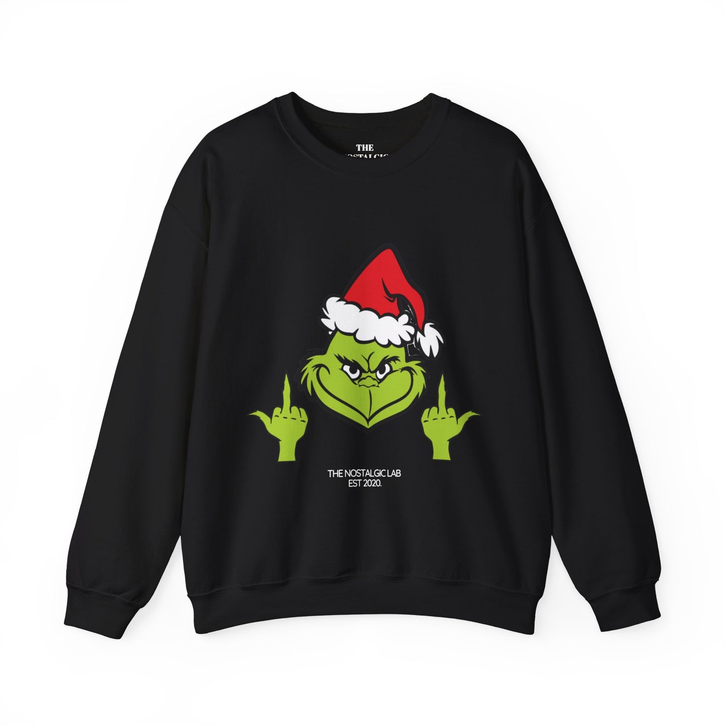 Grinch Finger Unisex Crewneck Sweatshirt