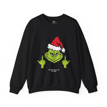 Grinch Finger Unisex Crewneck Sweatshirt