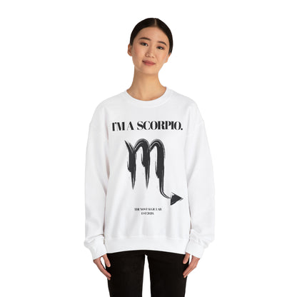 I'M A SCORPIO Unisex Crewneck Sweatshirt