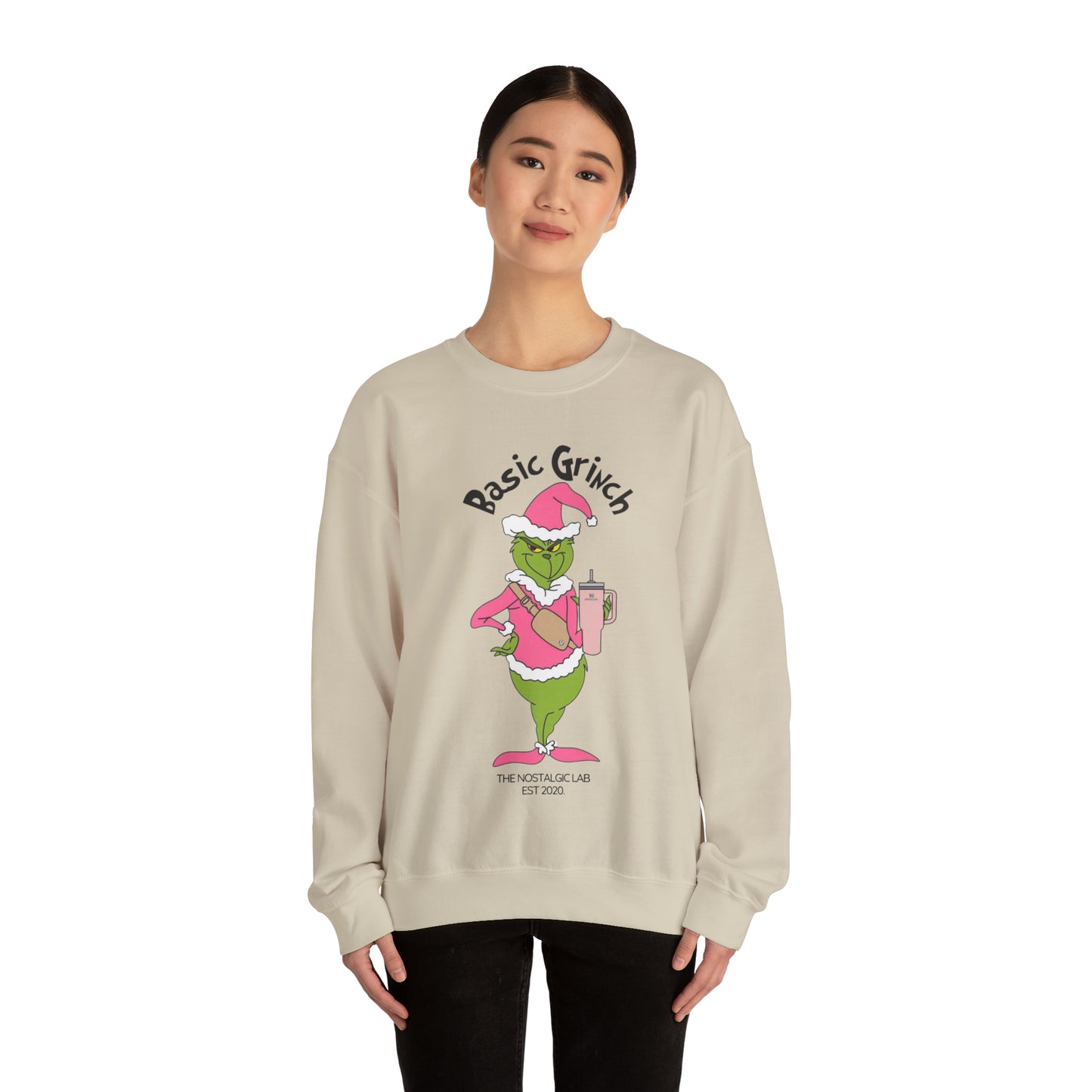 Basic Grinch Unisex Crewneck Sweatshirt