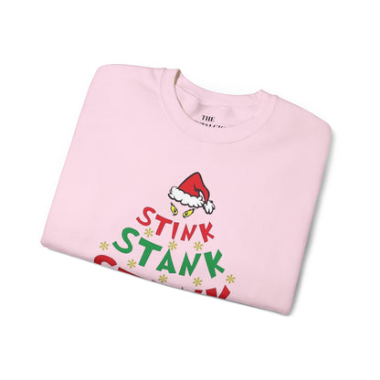 Stink Stank Stunk Grinch Unisex Crewneck Sweatshirt
