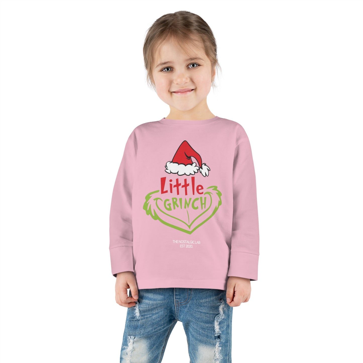 Grinch Toddler Long Sleeve Tee