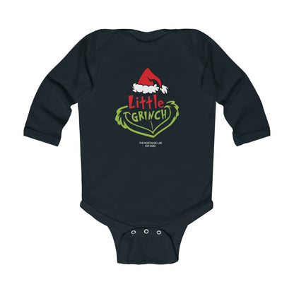 Little Grinch Infant Long Sleeve Bodysuit