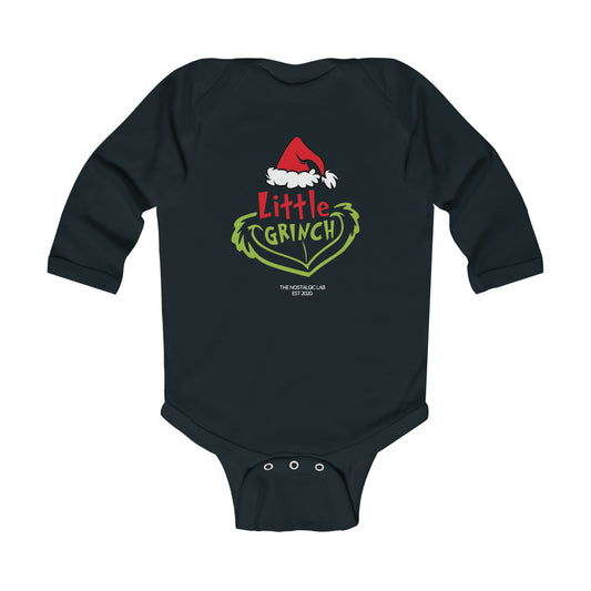 Little Grinch Infant Long Sleeve Bodysuit