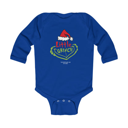 Little Grinch Infant Long Sleeve Bodysuit