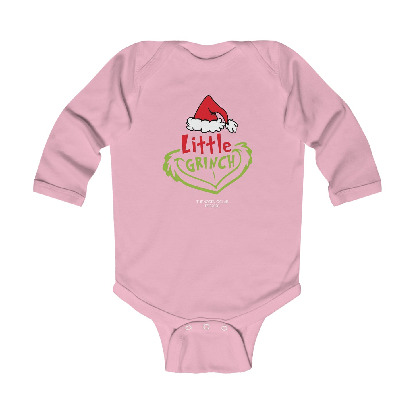 Little Grinch Infant Long Sleeve Bodysuit