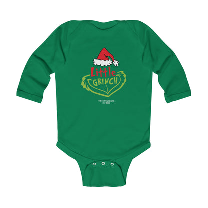 Little Grinch Infant Long Sleeve Bodysuit