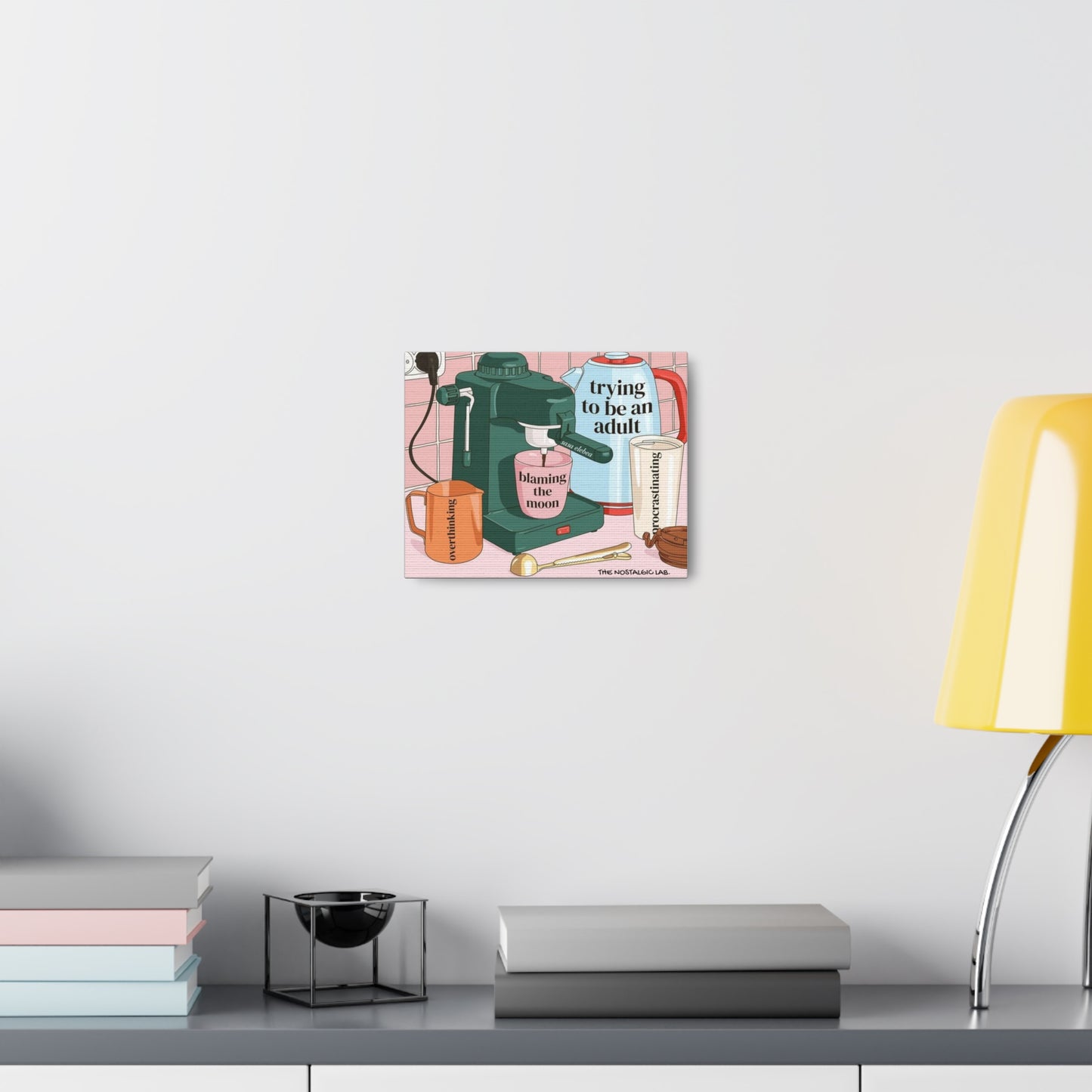 Girl Math Gallery Canvas