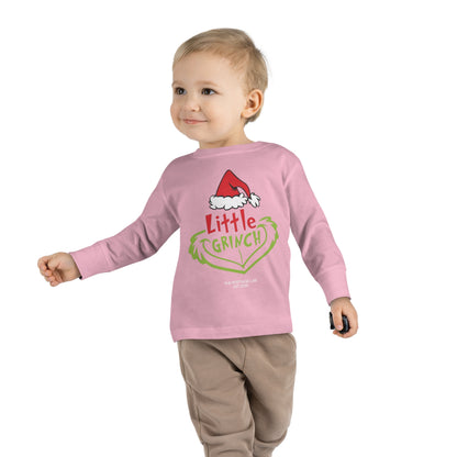 Grinch Toddler Long Sleeve Tee