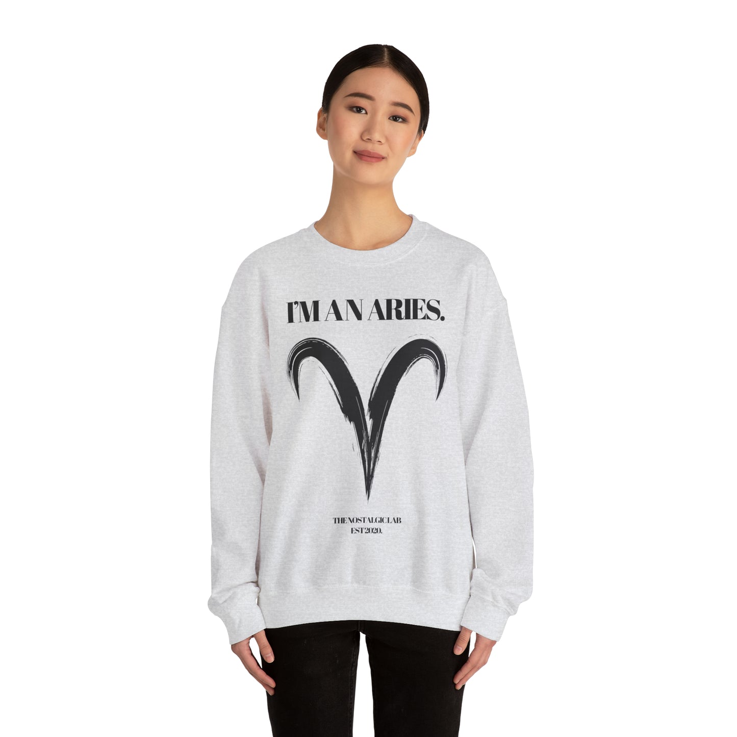 I'M AN ARIES Unisex Crewneck Sweatshirt