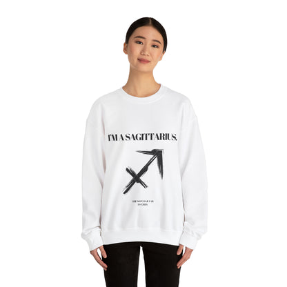 I'M A SAGITTARIUS Unisex Crewneck Sweatshirt