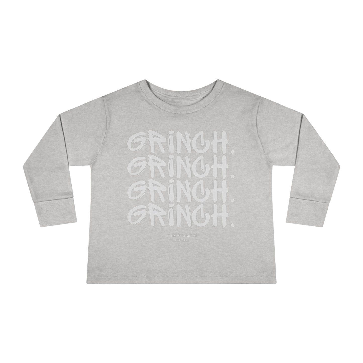 Grinch Graffiti Toddler Long Sleeve Tee