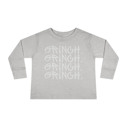 Grinch Graffiti Toddler Long Sleeve Tee