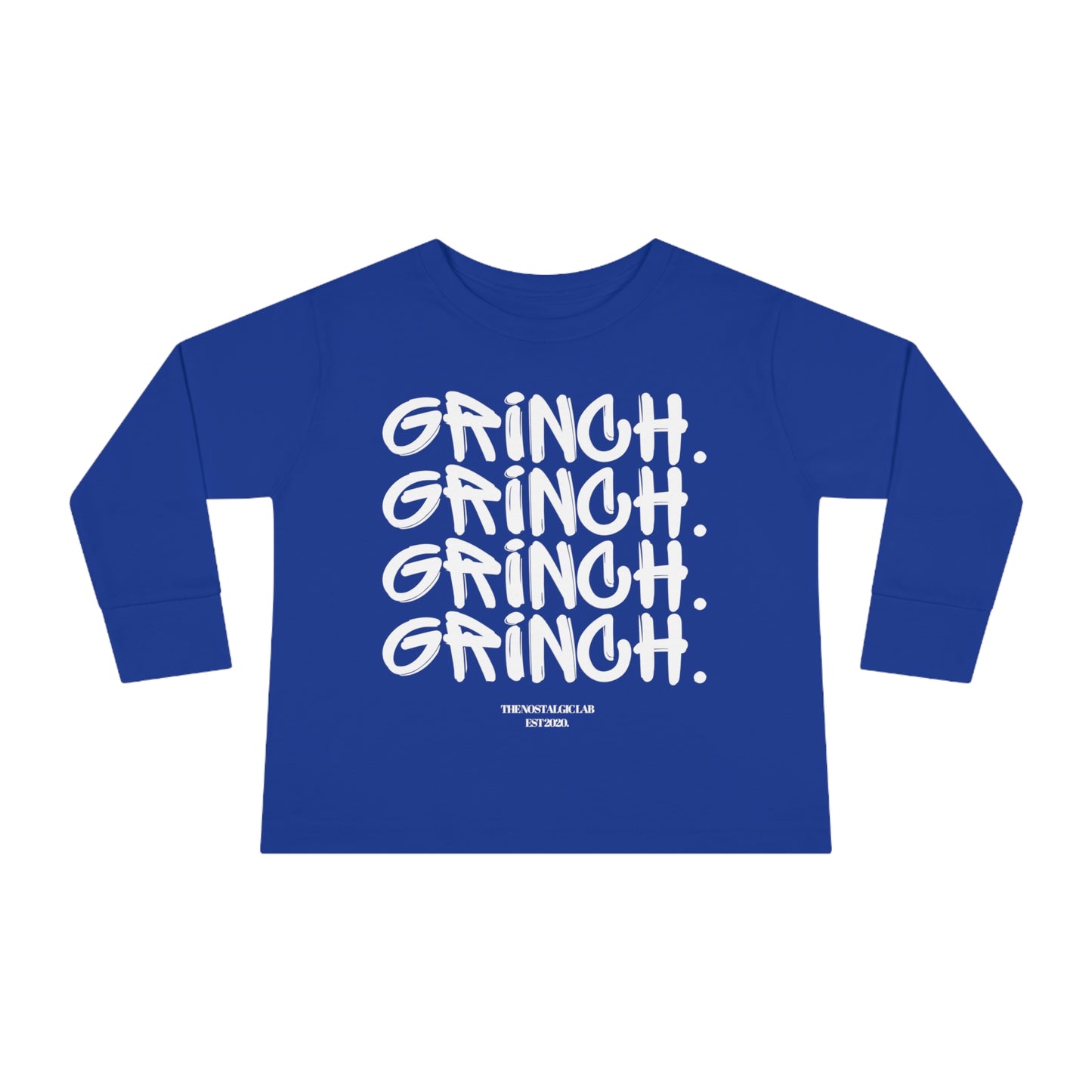 Grinch Graffiti Toddler Long Sleeve Tee