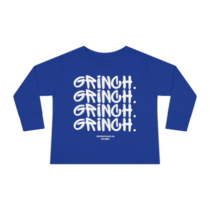 Grinch Graffiti Toddler Long Sleeve Tee