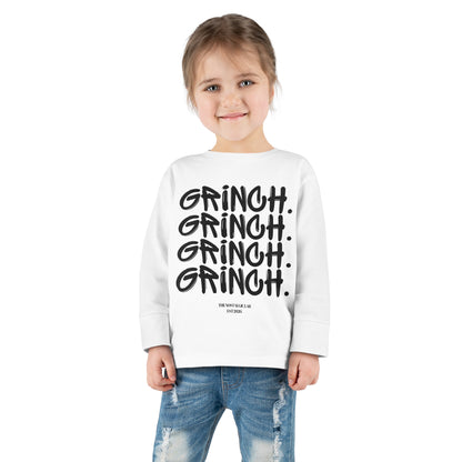 Grinch Toddler Long Sleeve Tee