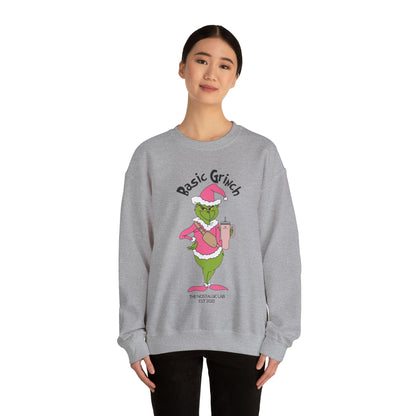 Basic Grinch Unisex Crewneck Sweatshirt