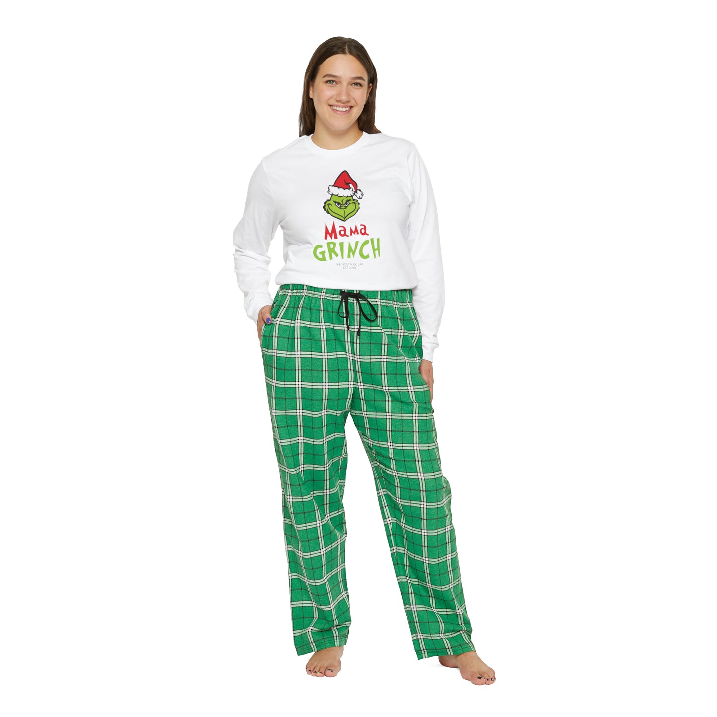 Women's Mama Grinch Pajama Set