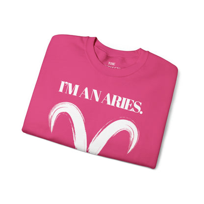 I'M AN ARIES Unisex Crewneck Sweatshirt