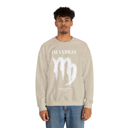 I'M AN VIRGO Unisex Crewneck Sweatshirt