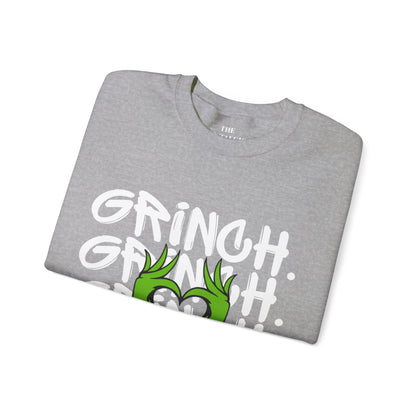 Grinch Heart Unisex Crewneck Sweatshirt