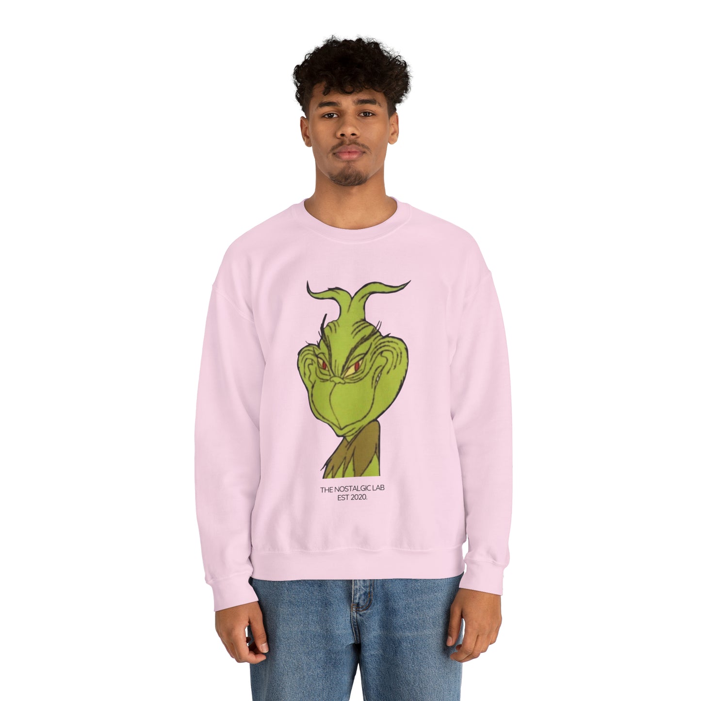 Grinchy Grin Unisex Crewneck Sweatshirt