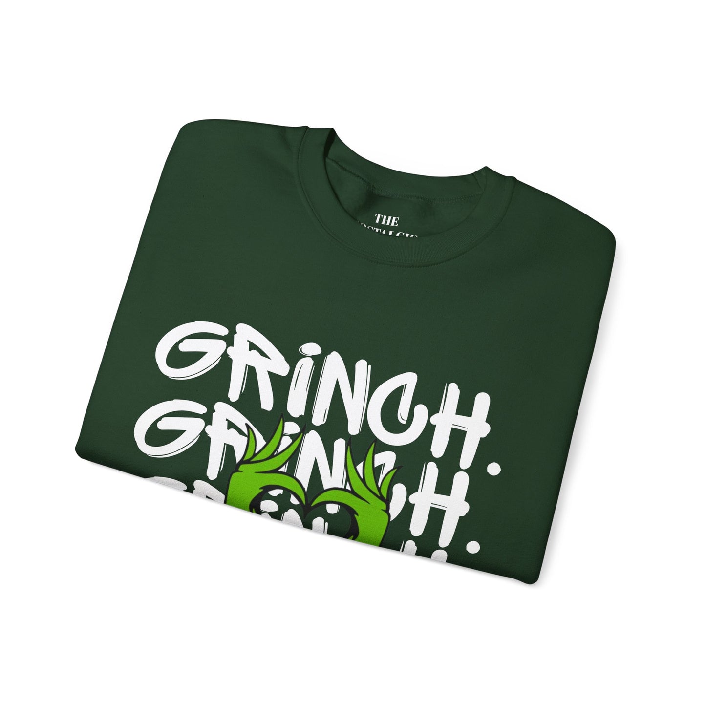 Grinch Heart Unisex Crewneck Sweatshirt