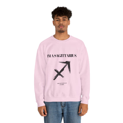 I'M A SAGITTARIUS Unisex Crewneck Sweatshirt