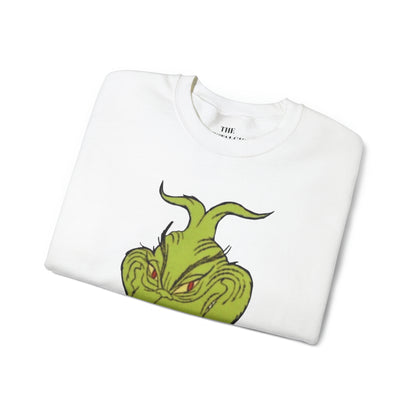 Grinchy Grin Unisex Crewneck Sweatshirt