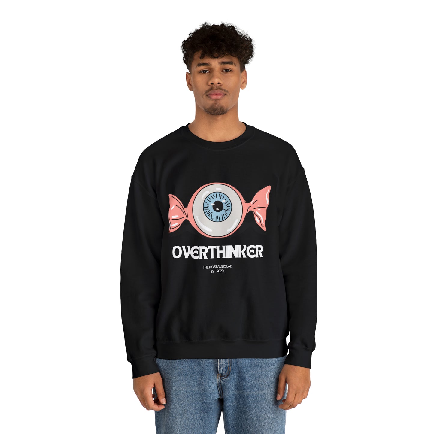 Overthinker Unisex Crewneck Sweatshirt