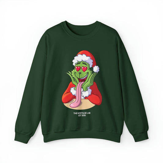 Grinch Heart Eyes Crewneck Sweatshirt