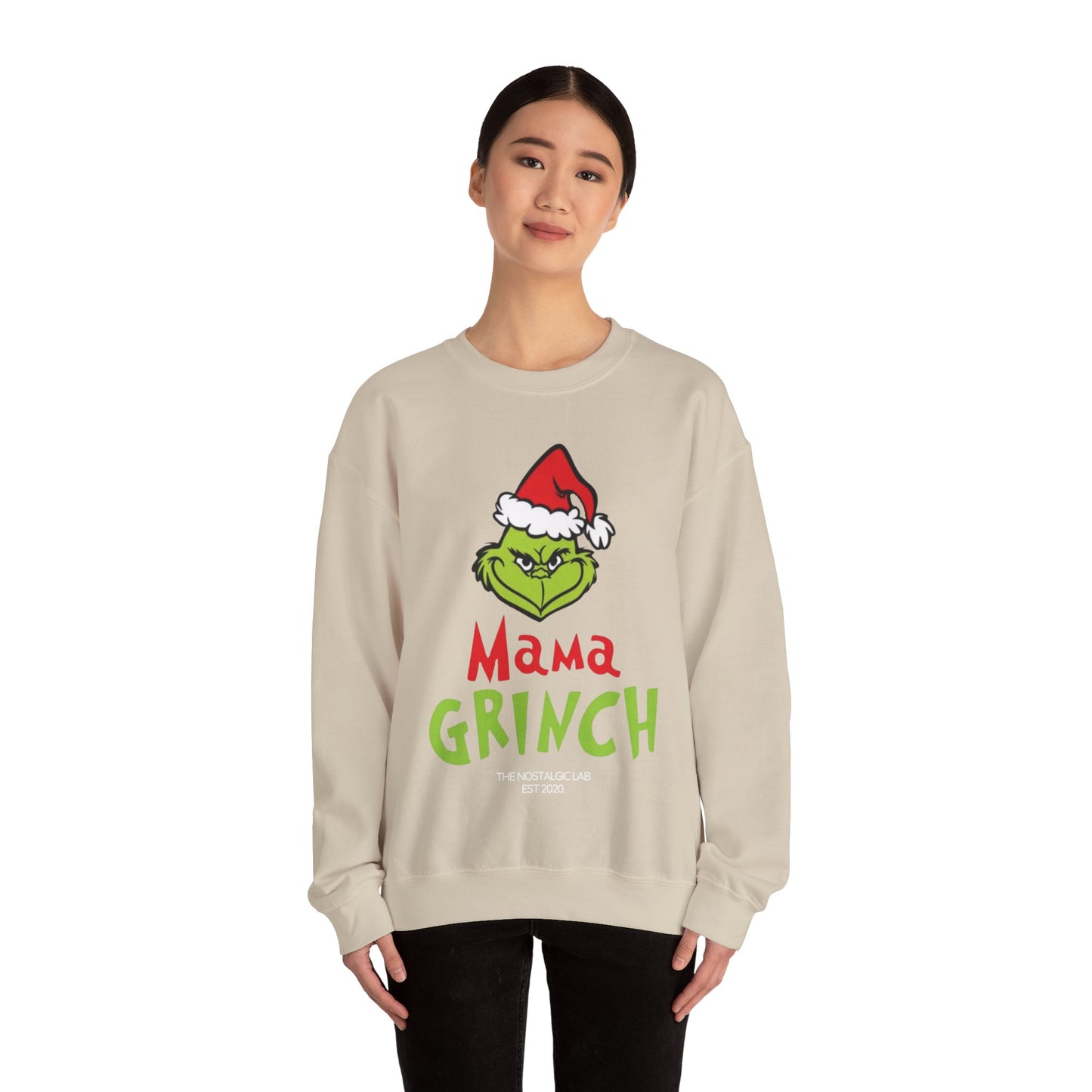 Mama Grinch Unisex Crewneck Sweatshirt
