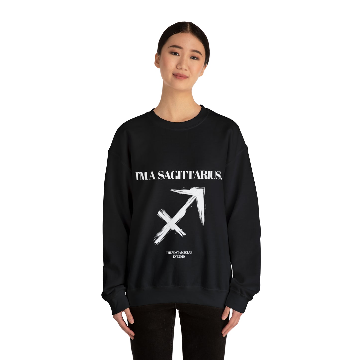 I'M A SAGITTARIUS Unisex Crewneck Sweatshirt