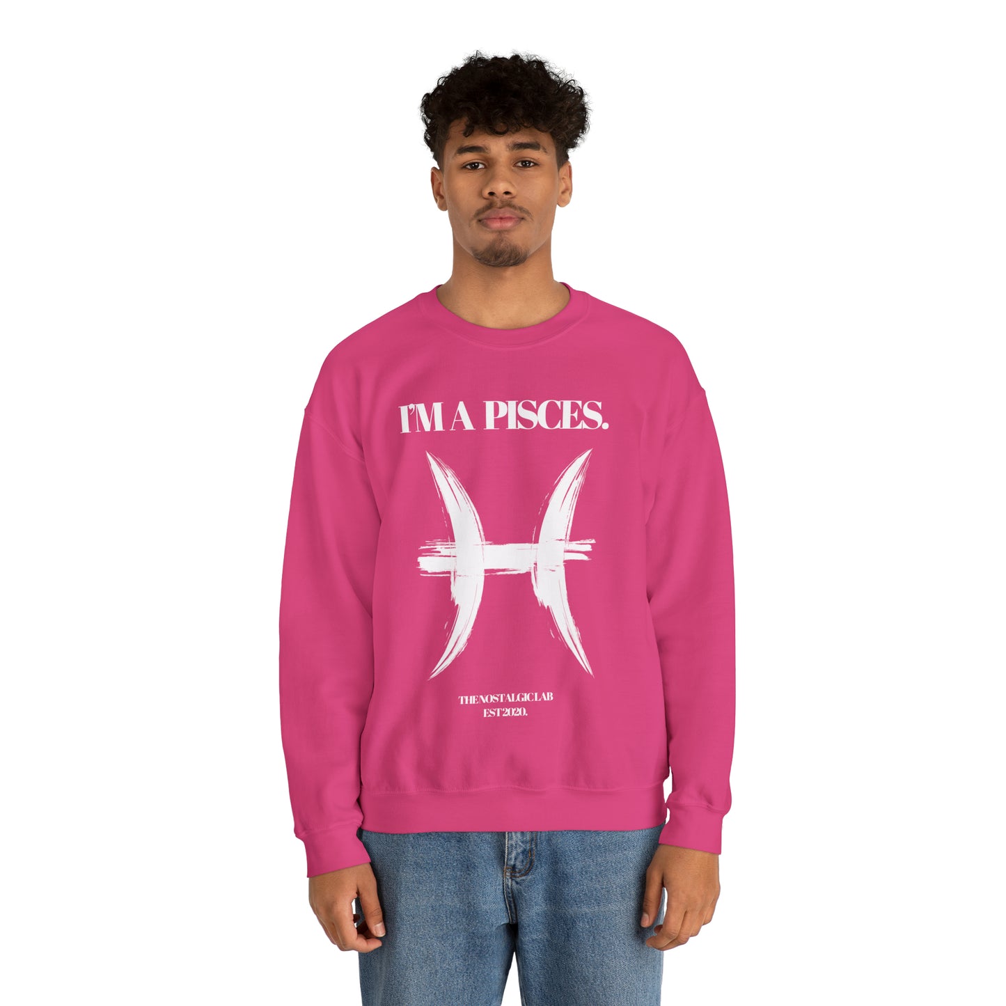 I'M A PISCES Unisex Crewneck Sweatshirt